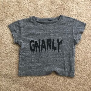 gnarly crop top